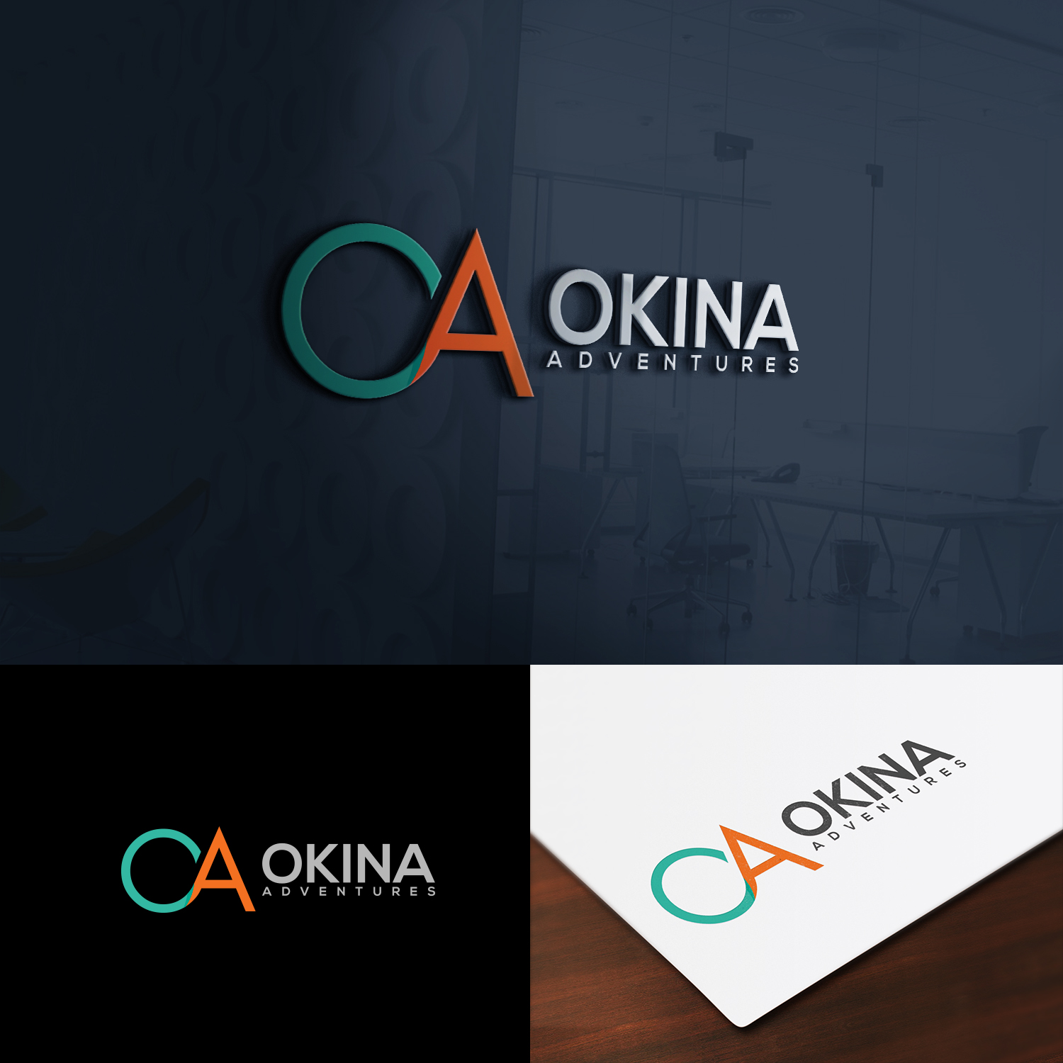 Logo Design by IMD-HUB for 'Okina Adventures  | Design #13773174