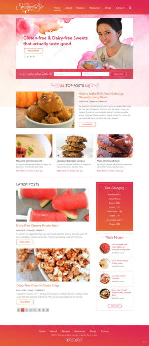 Diseño Wordpress por pb para este proyecto | Diseño: #13724339