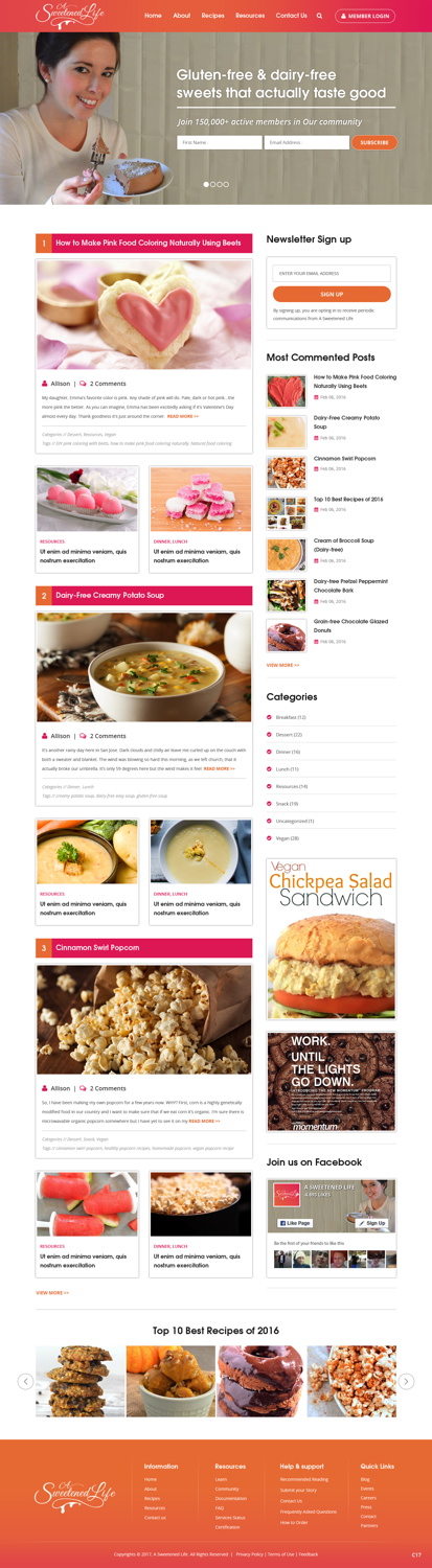 Diseño Wordpress por pb para este proyecto | Diseño #13724346