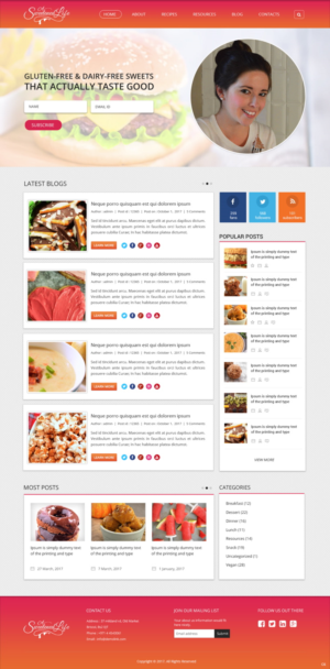 Design Wordpress par pb pour ce projet | Design : #13738712
