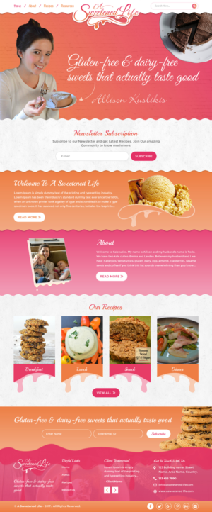 Diseño Wordpress por rightway para este proyecto | Diseño: #13850292