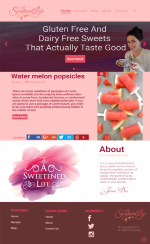 WordPress-Design von duunga für dieses Projekt | Design #13812357
