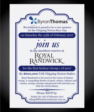 Invitation Design by joliau for this project | Design: #13711801