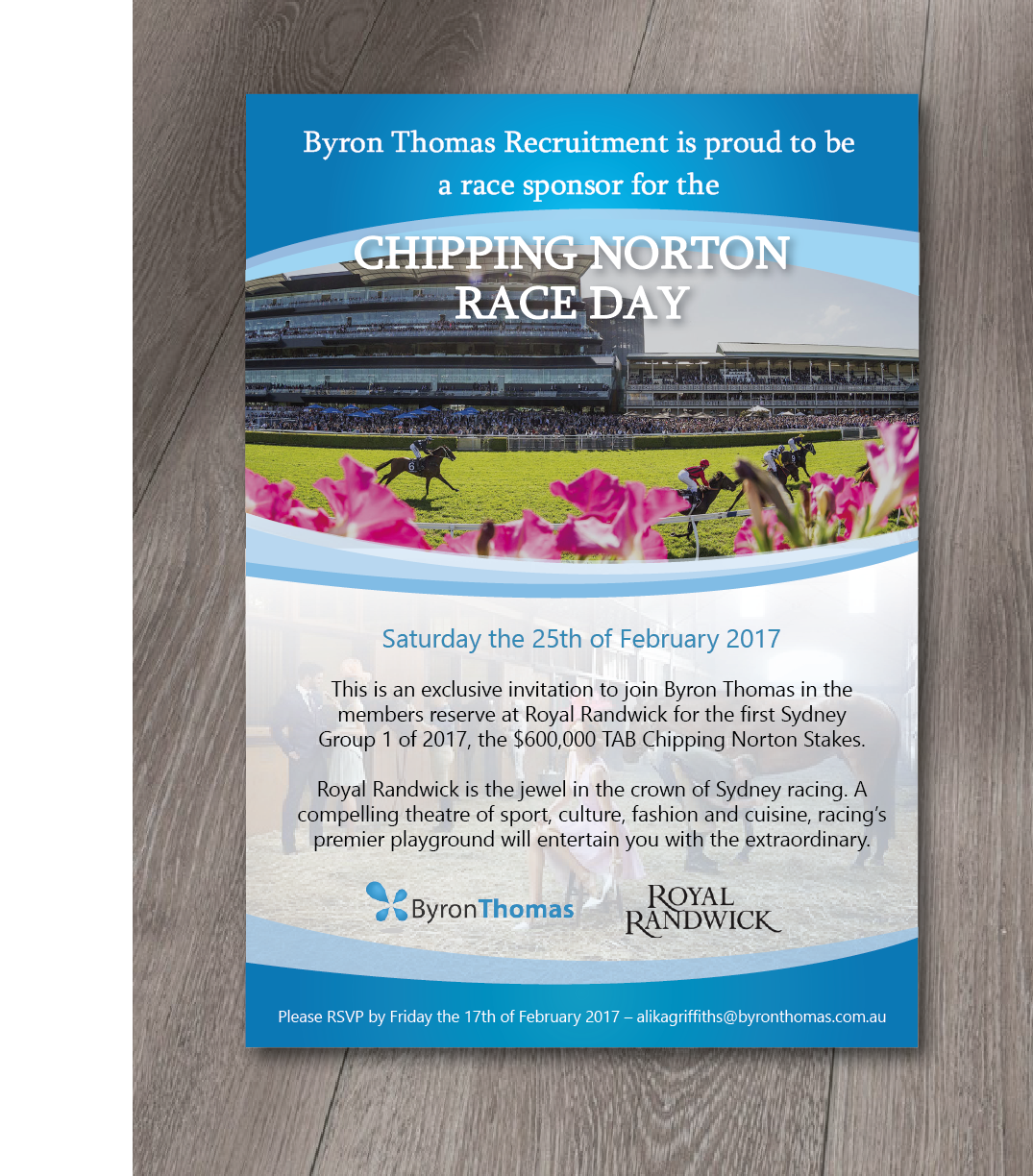 Invitation Design by alex989 for this project | Design: #13718012