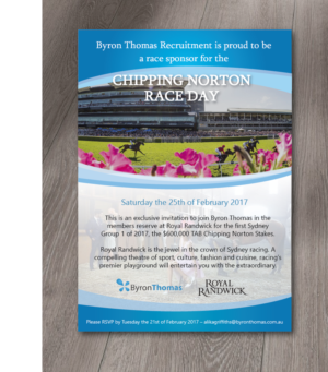 Invitation Design by alex989 for this project | Design: #13745213