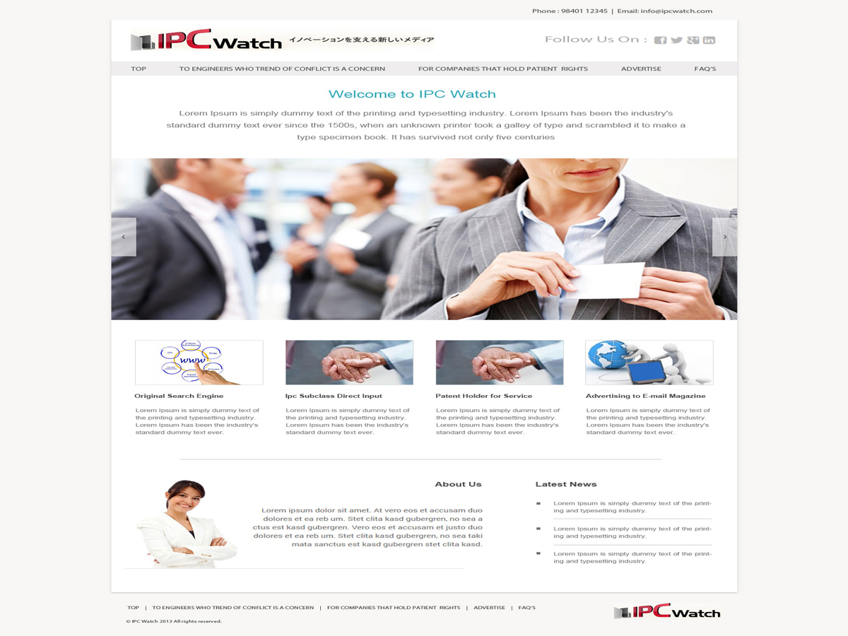 Web Design by Jessi Siriit for this project | Design #2488210