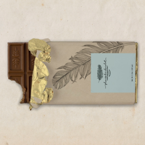 Plumes de Chocolat - reduced calories increased pleasure | Logo Design by yulioantoni's