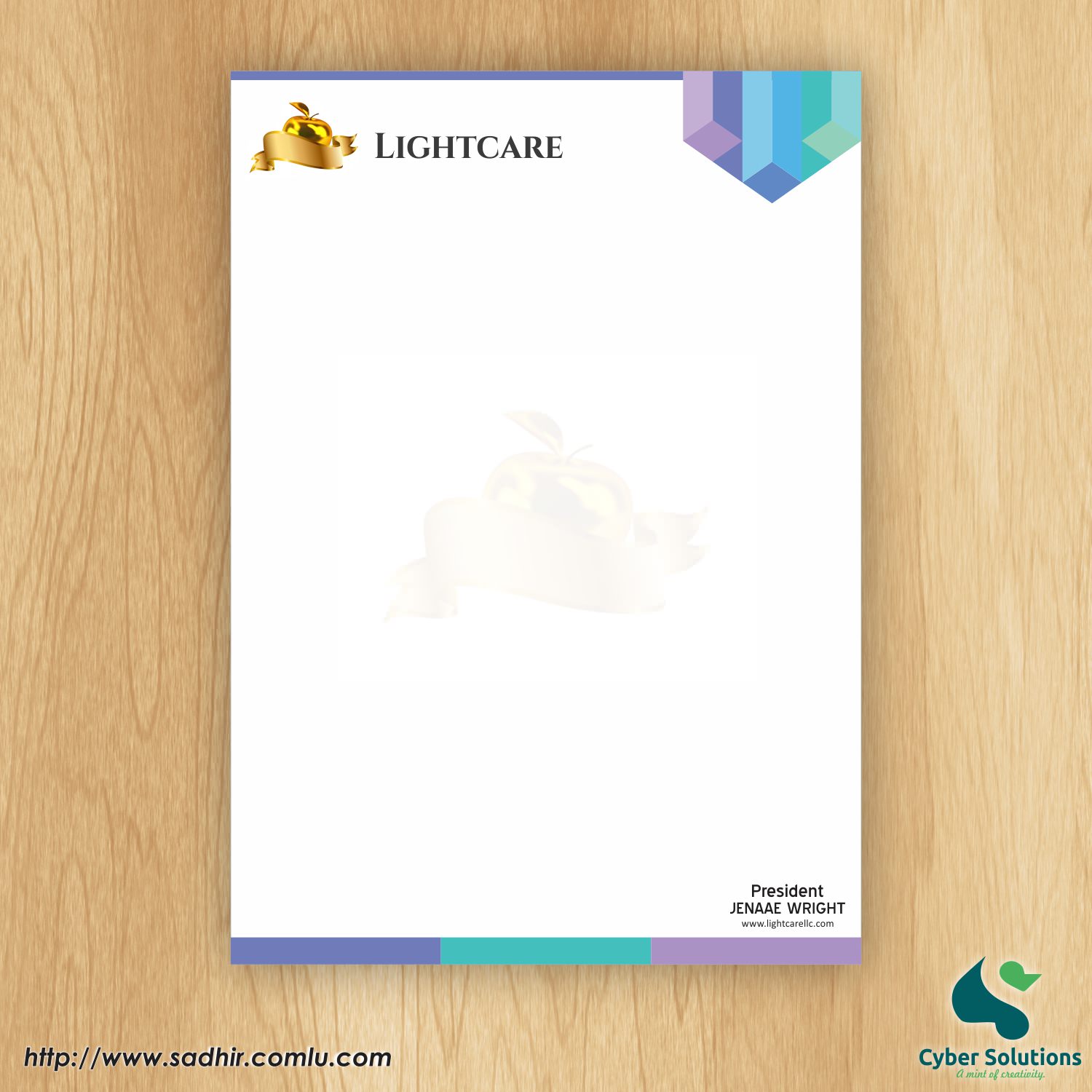 Letterhead Design by mfm.sadhir for this project | Design #13837483