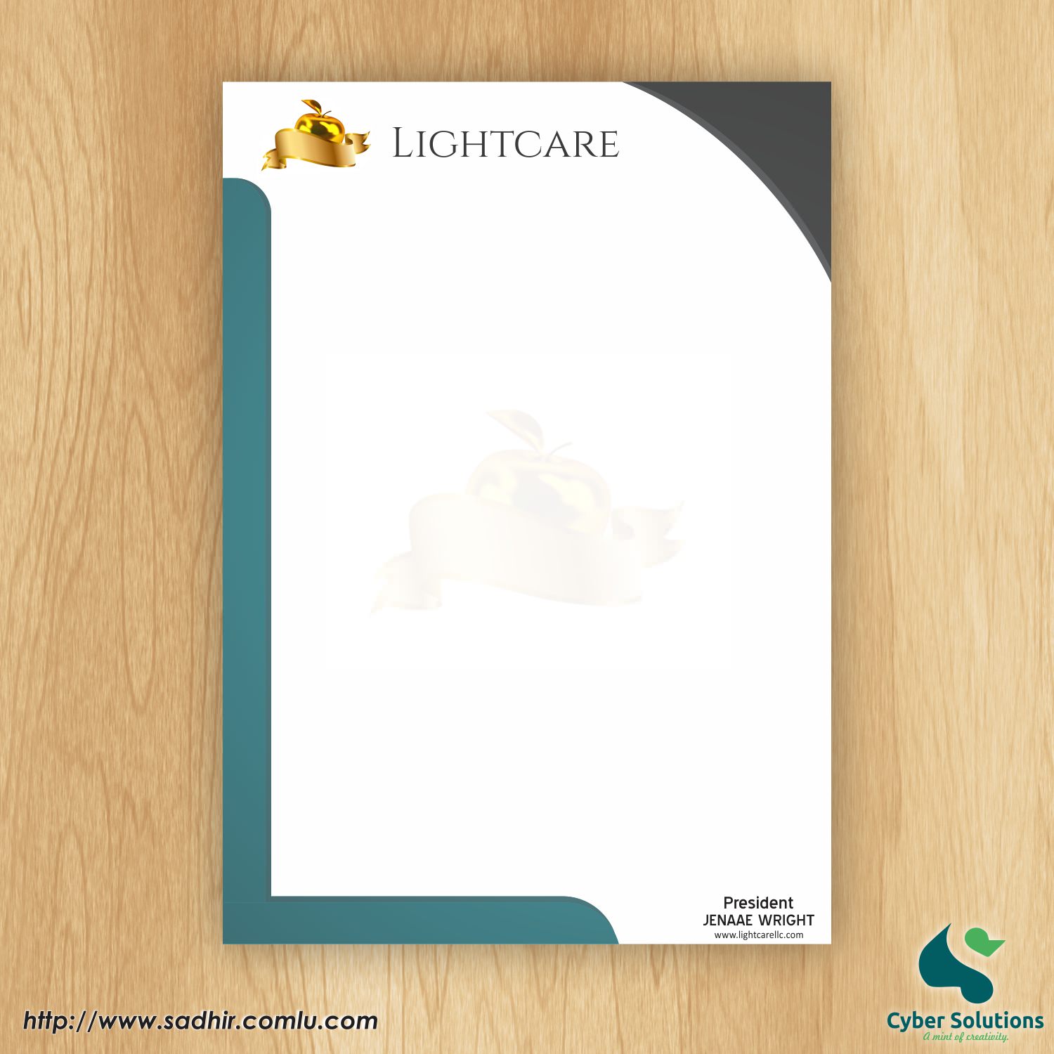 Letterhead Design by mfm.sadhir for this project | Design #13837488