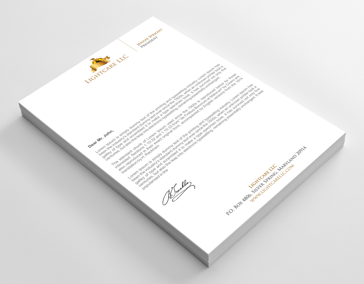 Diseño de Membrete por alpesh9520 para este proyecto | Diseño #13737804