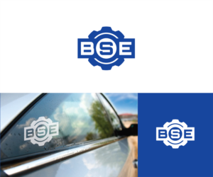Big Sky Euro, BSE, like above, something simple but effective and conveyance of professional auto sport | Logo Design by chuan