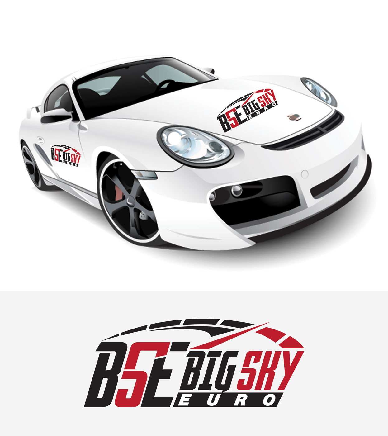 Logo Design by Impressive Solutions for Big Sky Euro | Design #14688174