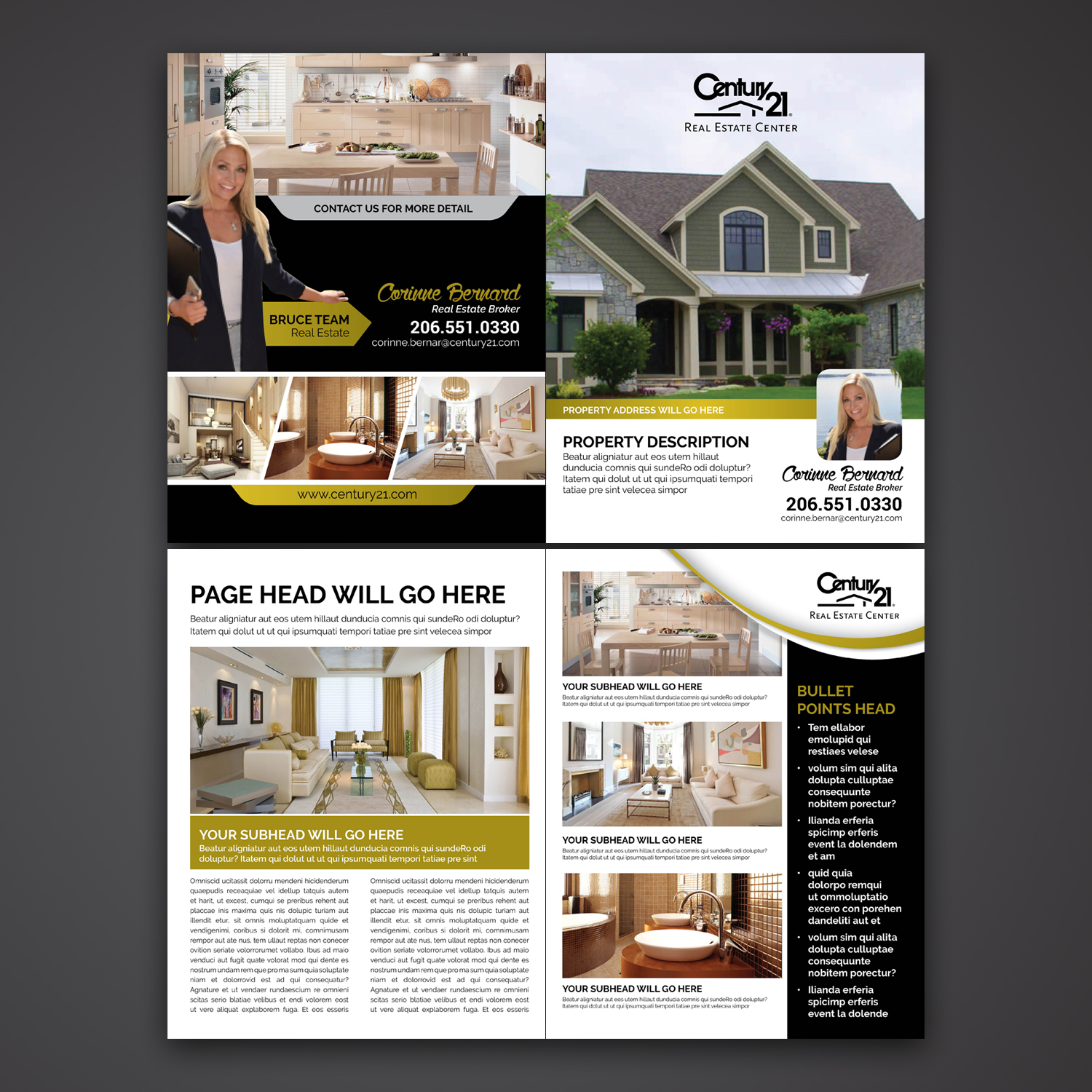 Flyer Design by Mariyam Khan for Century 21 Real Estate Center | Design #13726490