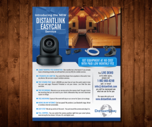Diseño de Flyer por Designers Hub para DistantLink Mobile Video Conferencing & Telecommunications Inc. | Diseño: #13739482