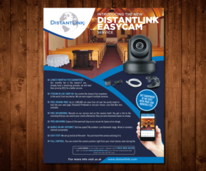 Diseño de Flyer por Designers Hub para DistantLink Mobile Video Conferencing & Telecommunications Inc. | Diseño: #13837339