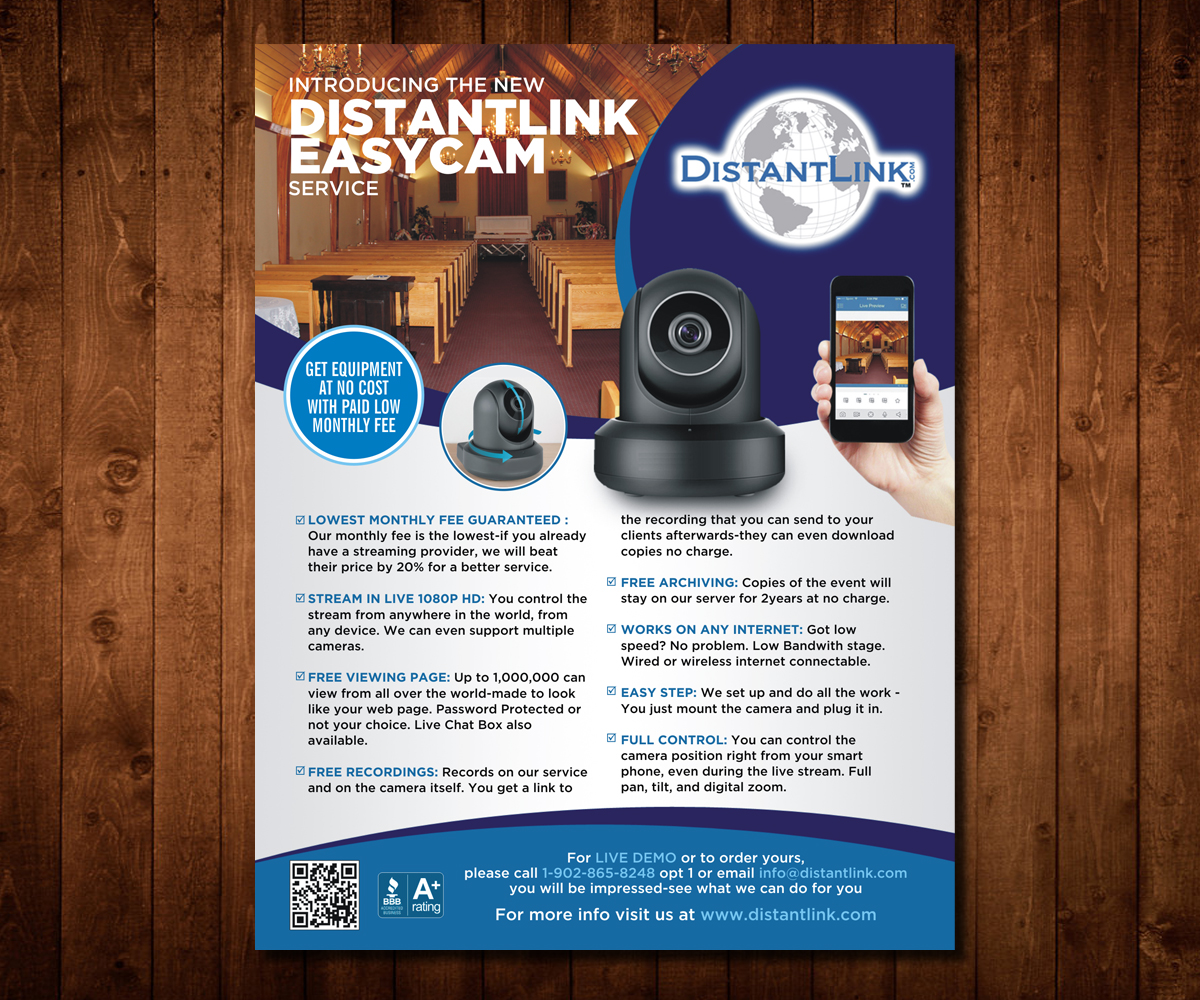 Diseño de Flyer por Designers Hub para DistantLink Mobile Video Conferencing & Telecommunications Inc. | Diseño #13896286