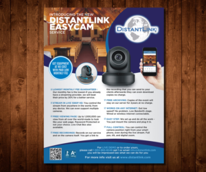 Diseño de Flyer por Designers Hub para DistantLink Mobile Video Conferencing & Telecommunications Inc. | Diseño: #13896286