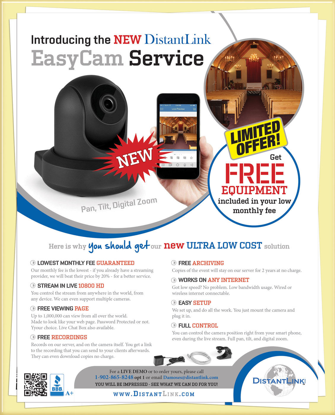 Diseño de Flyer por UrbainFX para DistantLink Mobile Video Conferencing & Telecommunications Inc. | Diseño #13762507