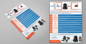 Diseño de Flyer por Impressive Sol para DistantLink Mobile Video Conferencing & Telecommunications Inc. | Diseño #13722139