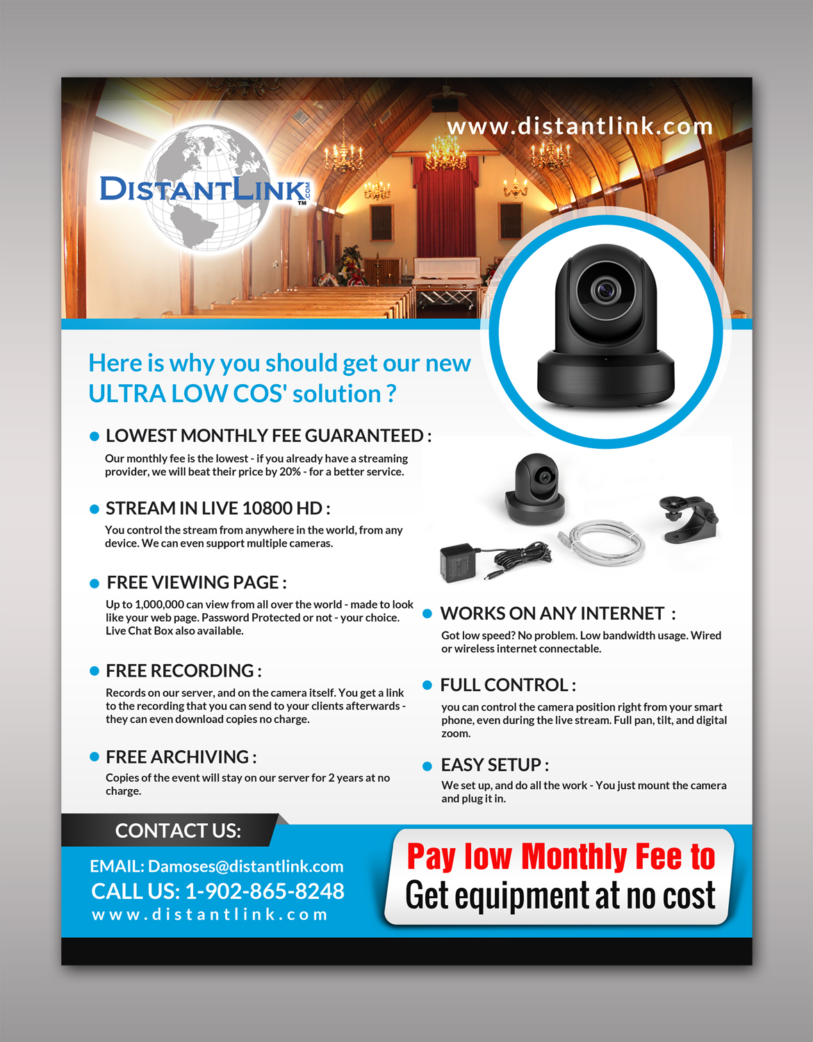 Flyer Design by debdesign for DistantLink Mobile Video Conferencing & Telecommunications Inc. | Design #13720454