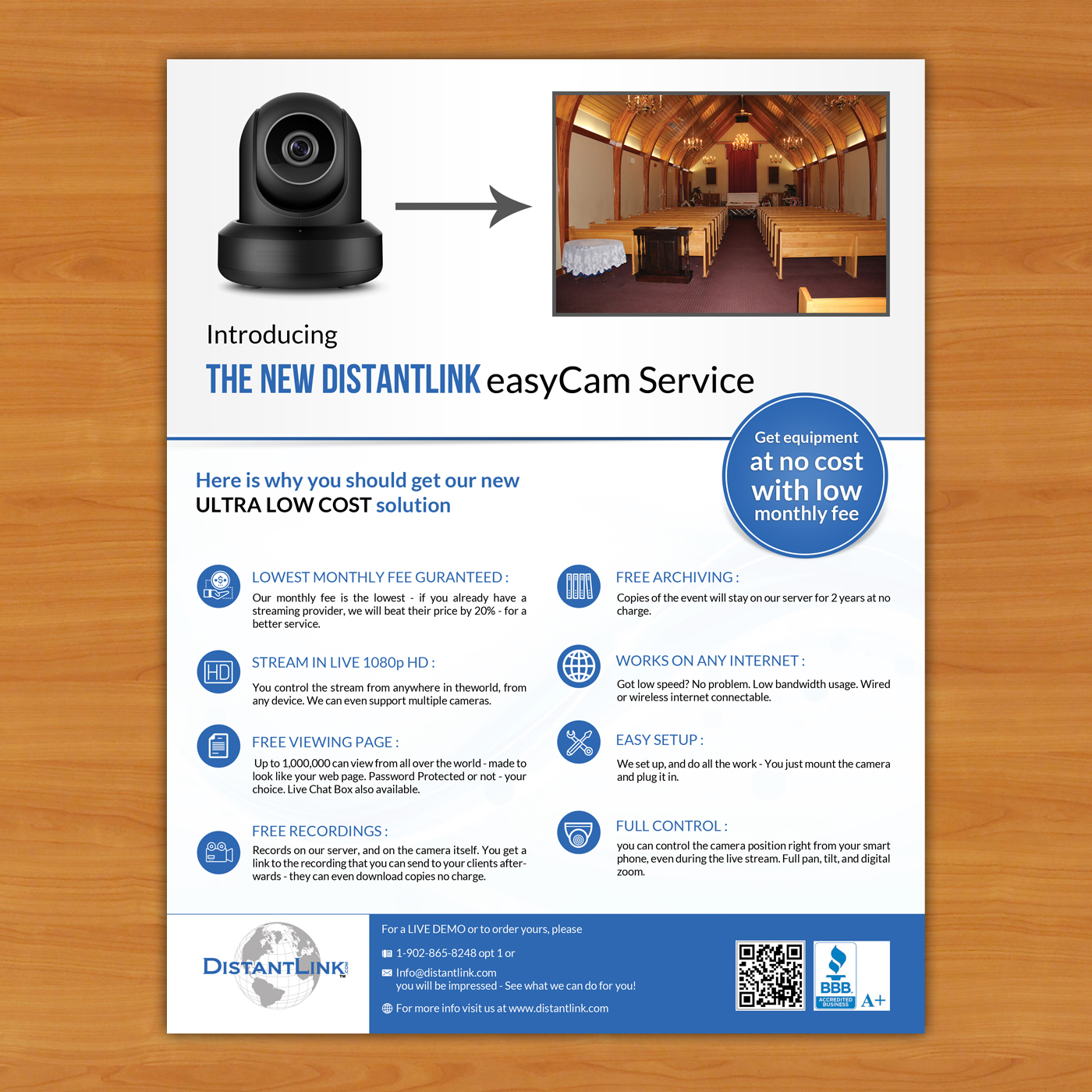 Diseño de Flyer por debdesign para DistantLink Mobile Video Conferencing & Telecommunications Inc. | Diseño #13809729