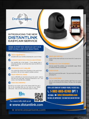 Diseño de Flyer por innovative earth para DistantLink Mobile Video Conferencing & Telecommunications Inc. | Diseño: #13764060