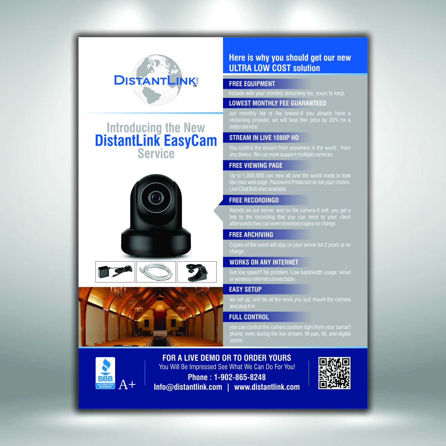 Diseño de Flyer por Nishant Naik para DistantLink Mobile Video Conferencing & Telecommunications Inc. | Diseño #13731292