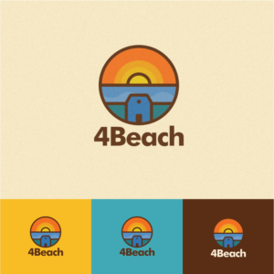 Logo Design by bisbidesign for 4 Beach  | Design: #13826399