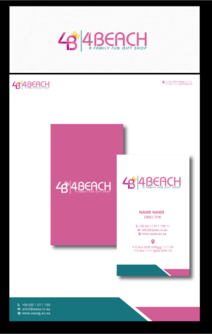 Logo Design by zebronicgraphic for 4 Beach  | Design: #13775589