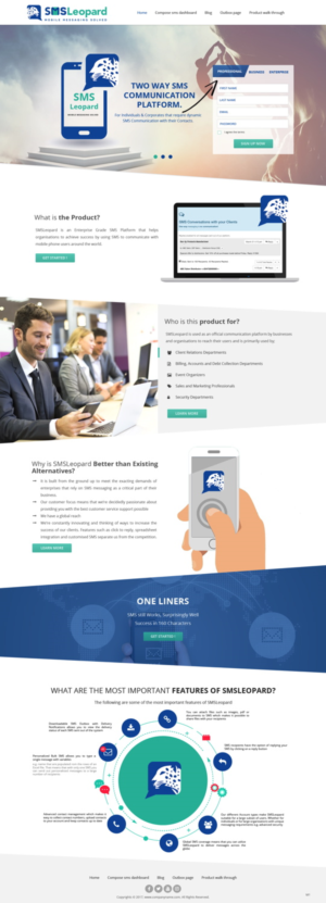 Web Design by pb for Africa''sTalking Ltd | Design: #13738689