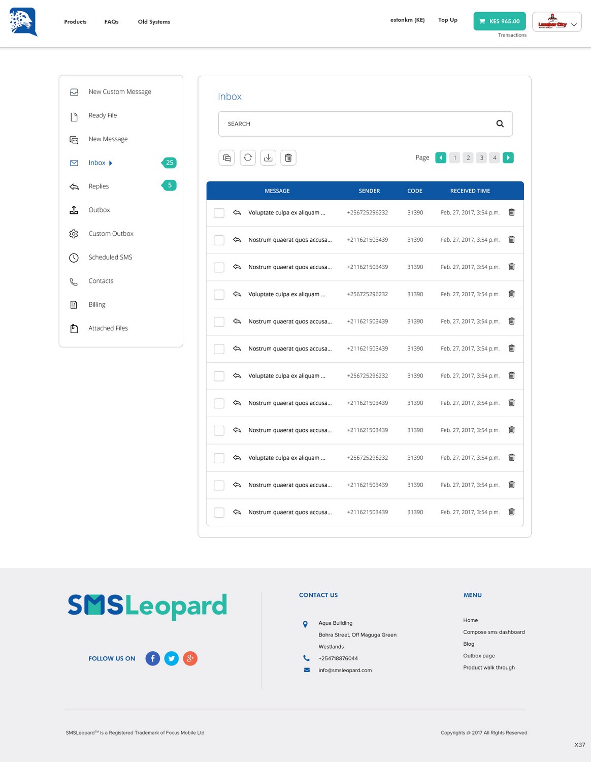 Web Design by pb for Africa''sTalking Ltd | Design #13896119