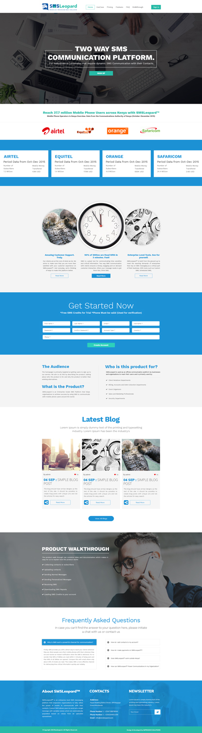 Diseño Web por Impressive Solutions para Africa''sTalking Ltd | Diseño #13770796