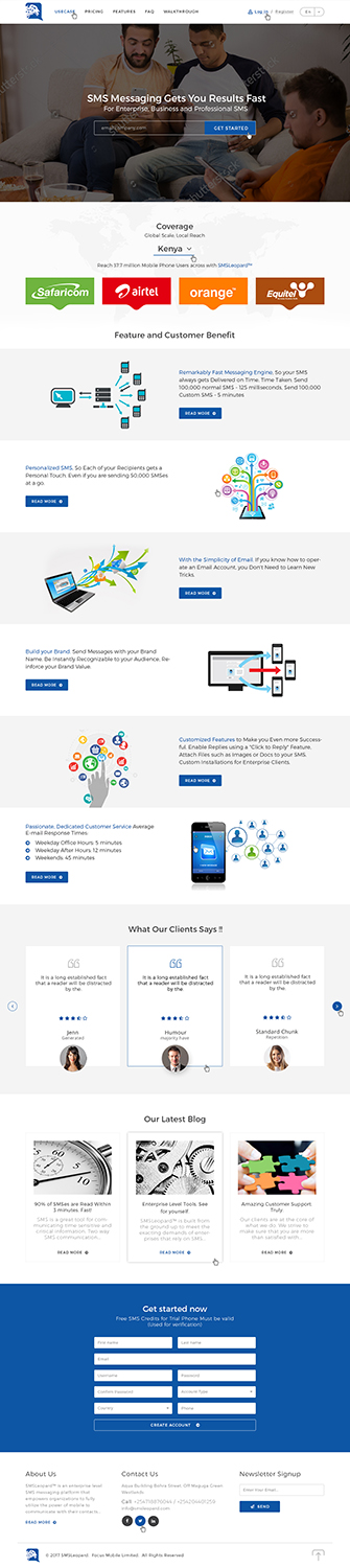 Web Design by Ved Web Services for Africa''sTalking Ltd | Design #13820194
