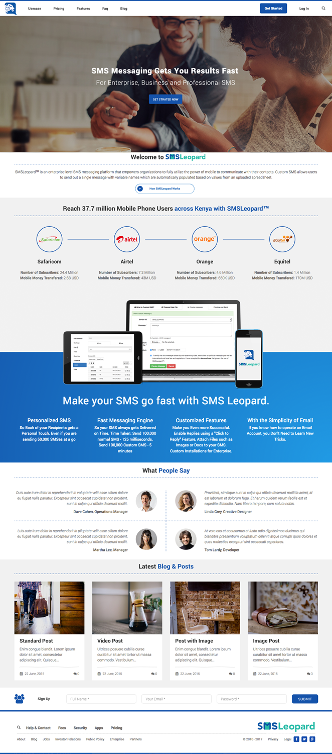 Web Design par cCopilot pour Africa''sTalking Ltd | Design #13825075
