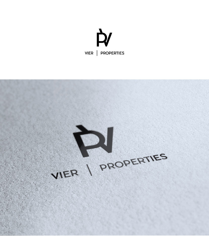 Logo Design by ZRAKdesign for Vier Properties | Design #13801379