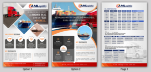 Flyer-Design von SD WEBCREATION für AM Logistics | Design #13758940