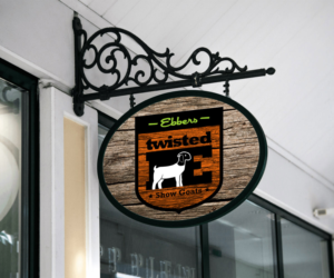 Ebbers Twisted E Show Goats | Logo Design by El Ojo creativo