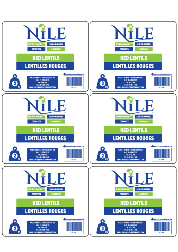 Packaging Design by yasirpakee for Nile Supermarket | Design #13723989