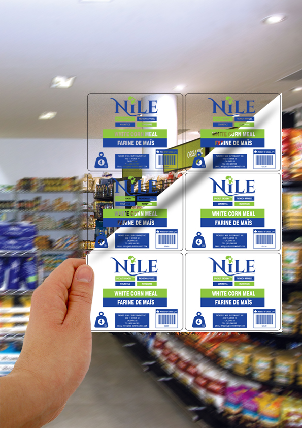 Packaging Design by yasirpakee for Nile Supermarket | Design #13729632