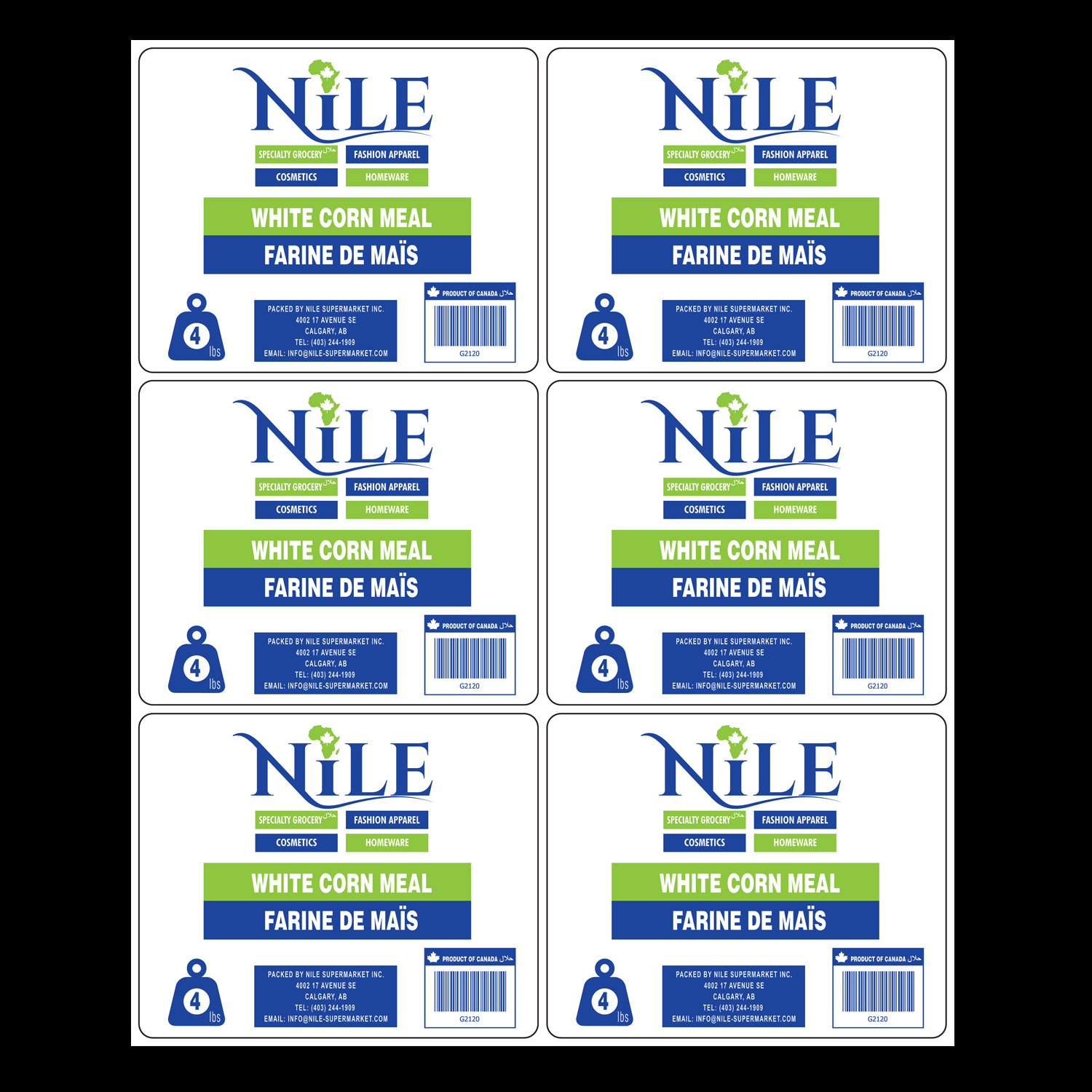 Packaging Design by yasirpakee for Nile Supermarket | Design #13729669