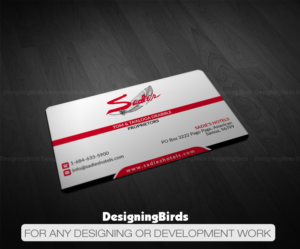 Business Card Design by Designing Birds for Sadie's Hotels | Design: #13720900