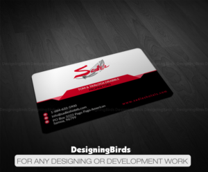 Business Card Design by Designing Birds for Sadie's Hotels | Design: #13722175