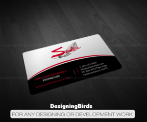 Business Card Design by Designing Birds for Sadie's Hotels | Design: #13722176