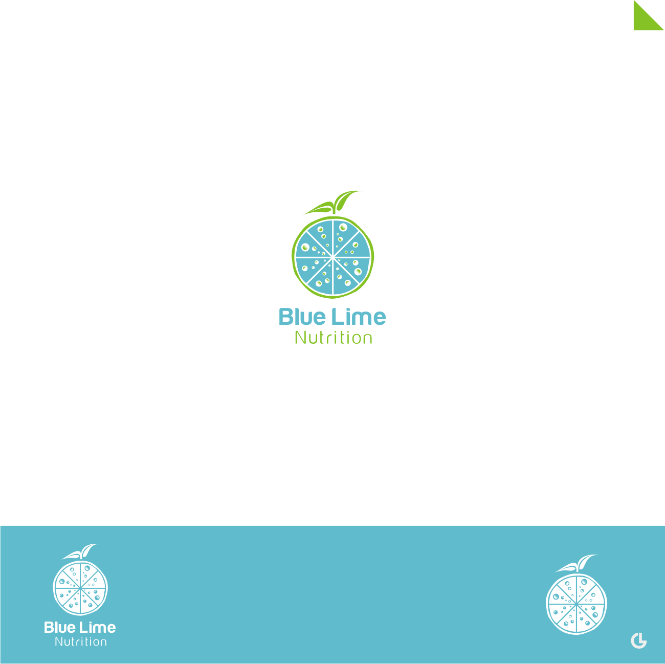 Logo Design by R!CKY for Blue Lime Nutrition | Design #13881691