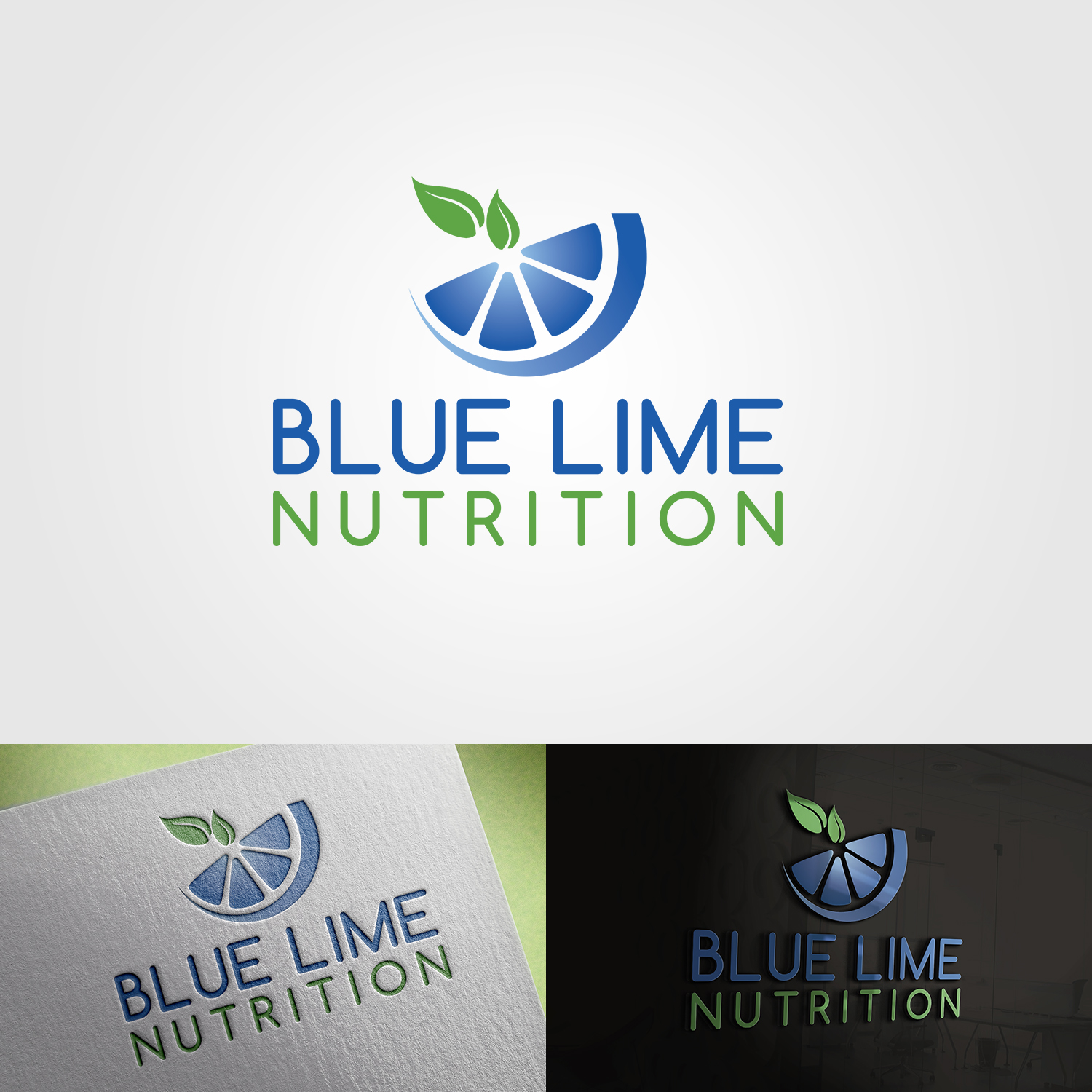 Logo Design by GRAFFYC for Blue Lime Nutrition | Design #13754408