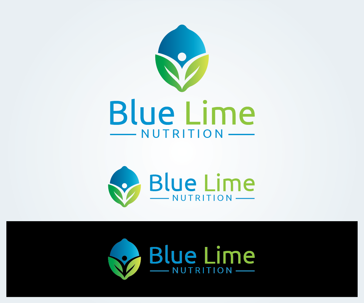 Logo Design by dan-D-dan for Blue Lime Nutrition | Design #13925987