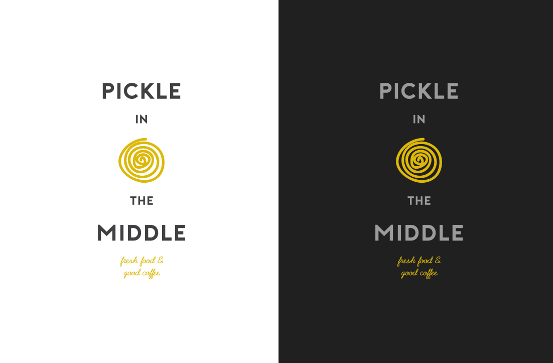 Logo Design by GLDesigns for Pickle in the Middle | Design #13869175