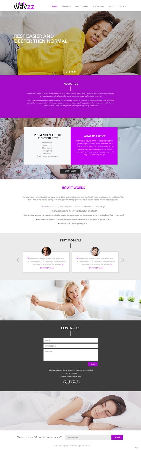 Web Design by pb for this project | Design #13761629