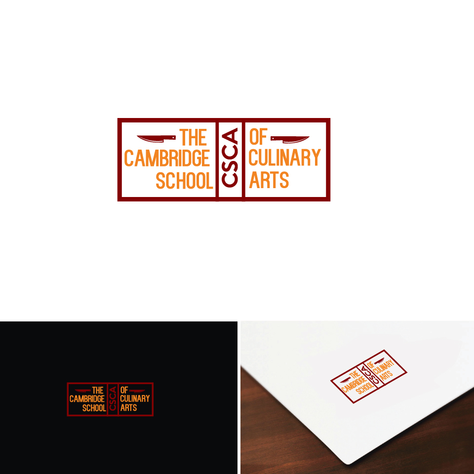 Logo Design by e-graphics for The Cambridge School of Culinary Arts | Design #13731795