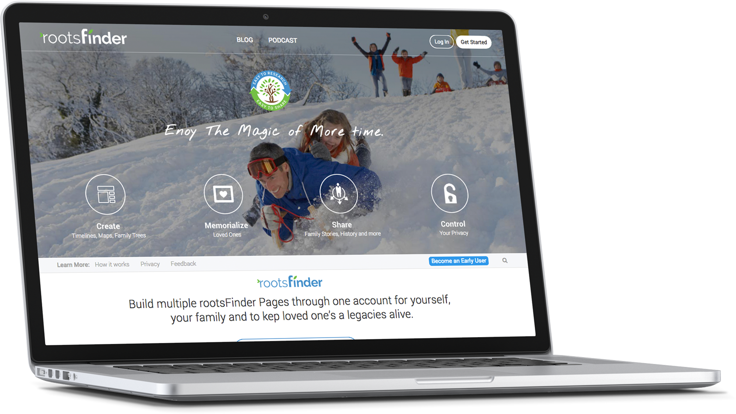 Diseño Web por cCopilot para RootsFinder, Inc. | Diseño #13752395